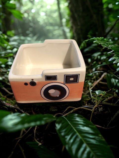 Retro Camera Planter