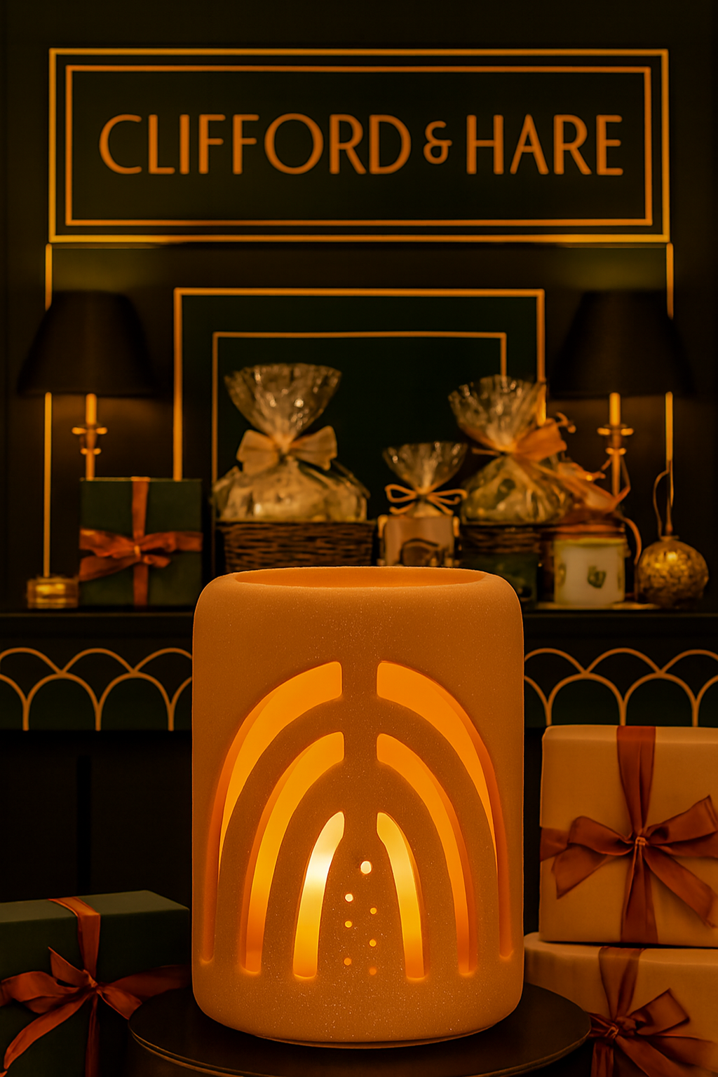 Rainbow Tealight Sand 11cm